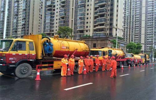 宜城市政管道清淤